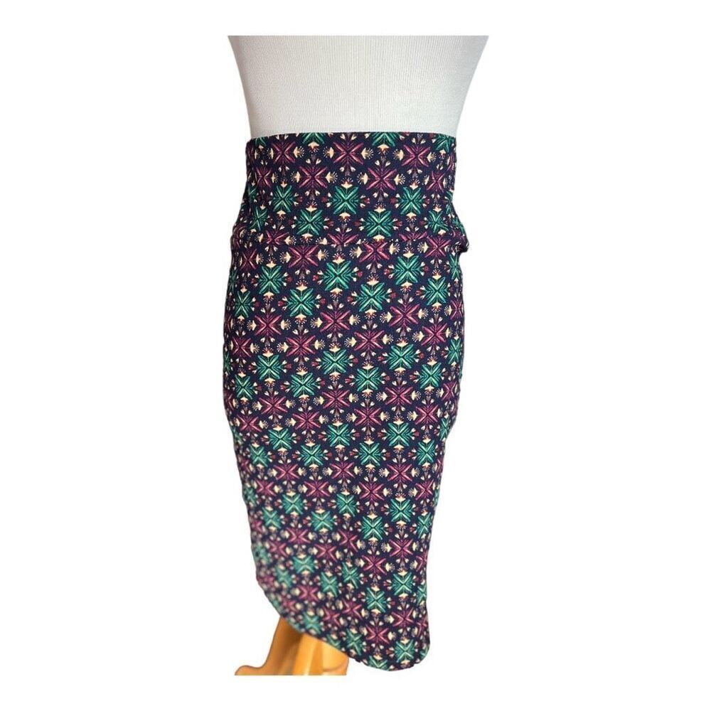 NWT Womens Lularoe Kaleidoscope Dreams Cassie Pencil Skirt - Sz XS